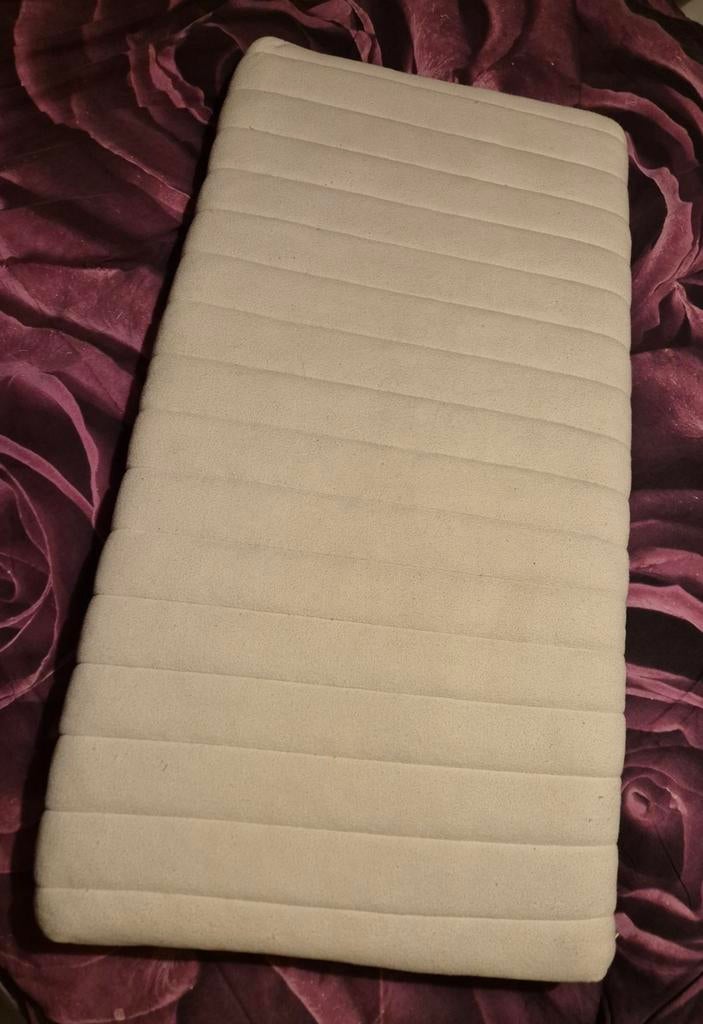 Ledikant matras 120x60 inclusief extra's, Ophalen, Gebruikt, 190 cm of minder, Matras