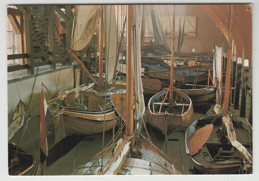 Enkhuizen Zuiderzee Museum Schepenhal Boeier Staverse Jol, Ophalen of Verzenden, 1980 tot heden, Ongelopen, Noord-Holland