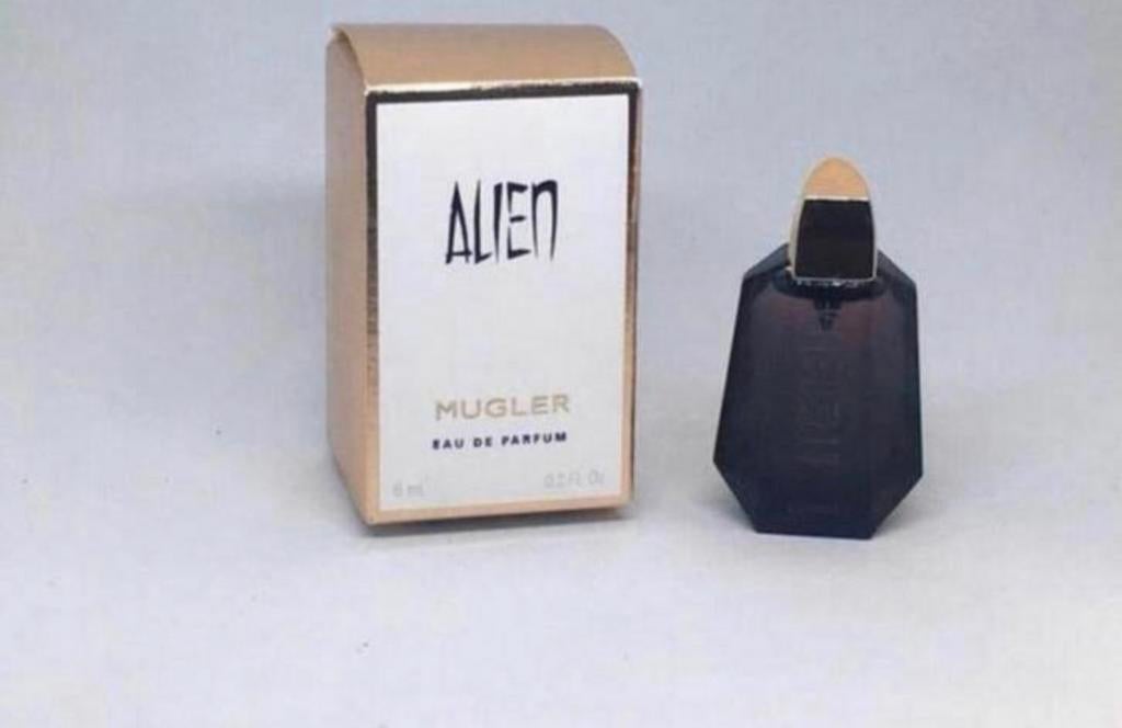 Parfum miniatuur Alien 6 ml eau de parfum Thierry MUGLER, Verzamelen, Parfumverzamelingen, Ophalen of Verzenden, Nieuw, Miniatuur