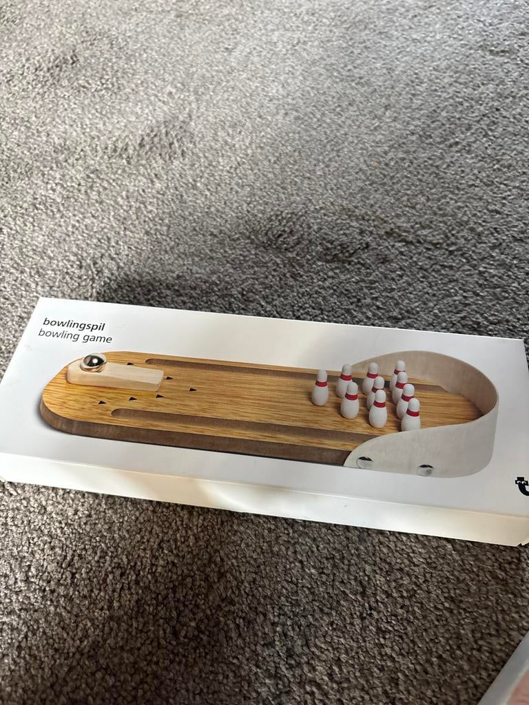 Mini Bowling Spel & Mikado Spel - Leuk voor Kinderen!, Vijf spelers of meer, Ophalen, Gebruikt