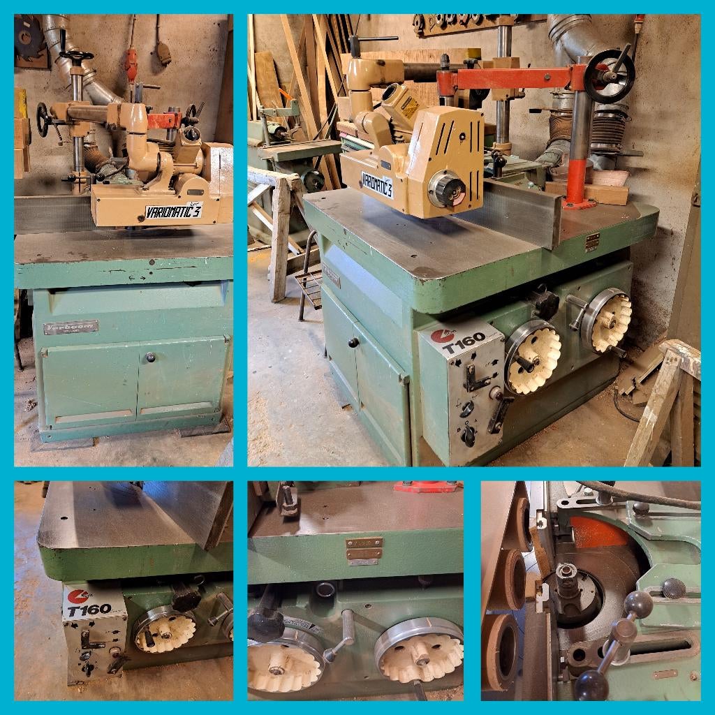 Freesmachine Verboom, links en rechts draaiend Variomatic 3, Ophalen, Gebruikt, Elektrisch, Overige soorten