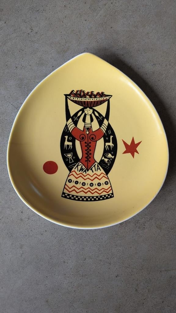 Vintage P. Regout Maastricht Kwatta Schaaltje, Antiek en Kunst, Ophalen of Verzenden