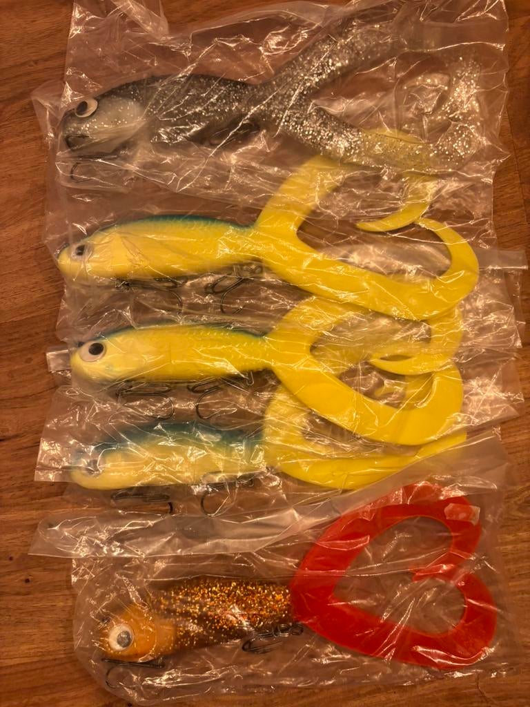 5x Twinler cormoran, Watersport en Boten, Hengelsport | Roofvissen, Ophalen of Verzenden, Zo goed als nieuw, Overige typen