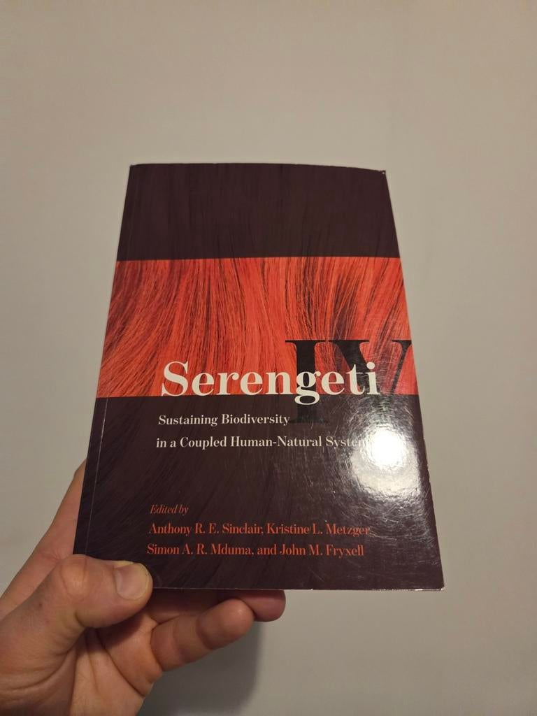 Serengeti IV: Biodiversiteit in een gekoppeld systeem, Ophalen of Verzenden, Zo goed als nieuw, Natuur algemeen, Anthony R.E. Sinclair