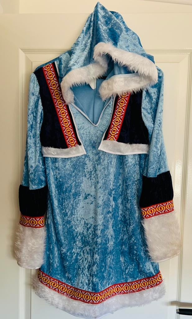 Eskimo jurk, Kleding | Dames, Ophalen, Zo goed als nieuw, Maat 38/40 (M), Carnaval