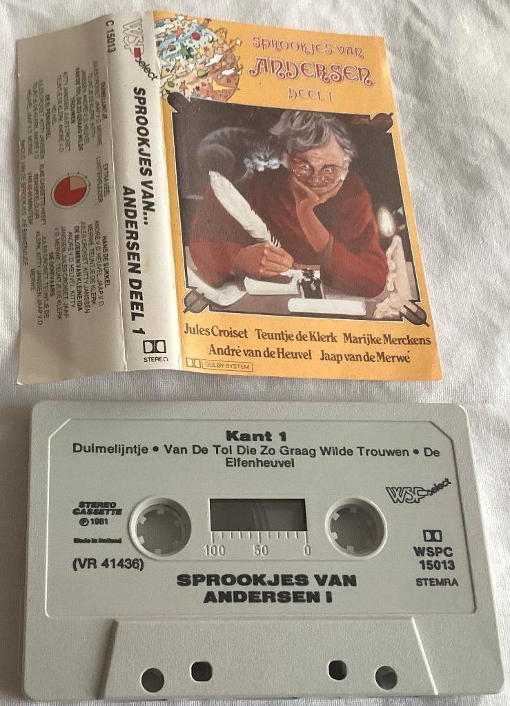Sprookjes van Andersen deel 1 MC, Cd's en Dvd's, Gebruikt, Kinderen en Jeugd, 1 bandje, Ophalen of Verzenden