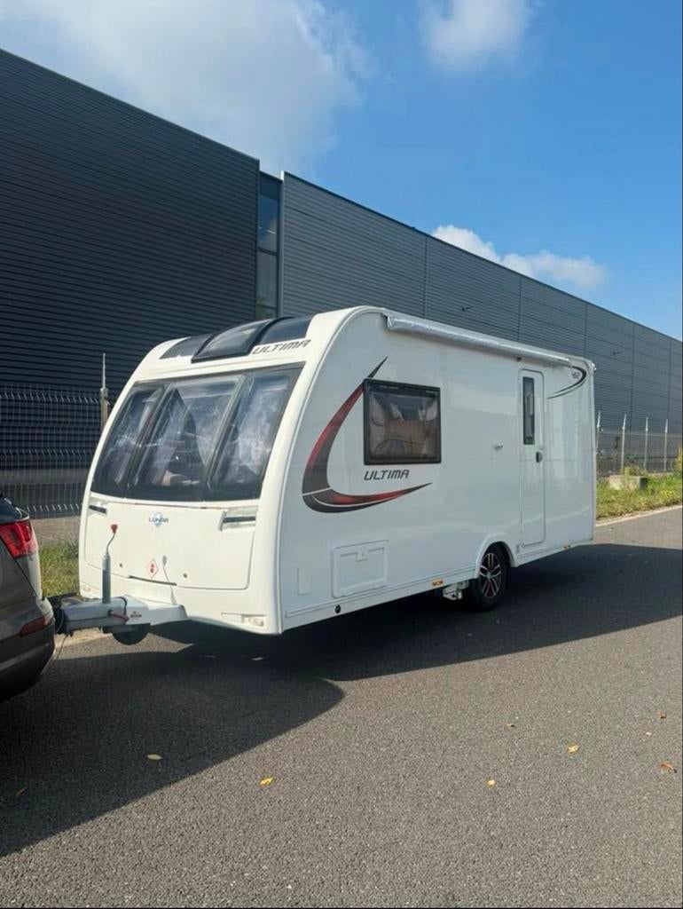 Lunar Ultima 462 Caravan - 2018 - Luxe Uitvoering!, Tot en met 2, Bedrijf, 4 tot 5 meter, Schokbreker