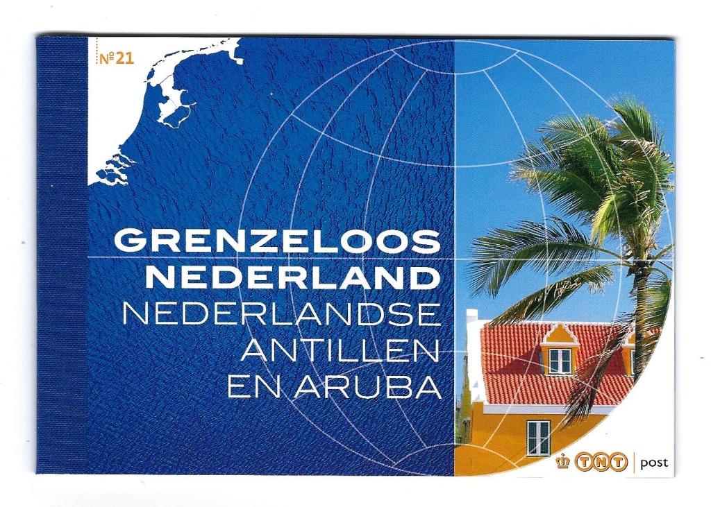 Prestigeboekje 21 Grenzeloos Nederland, Postzegels en Munten, Postzegels | Nederland, Ophalen of Verzenden, Na 1940, Postfris