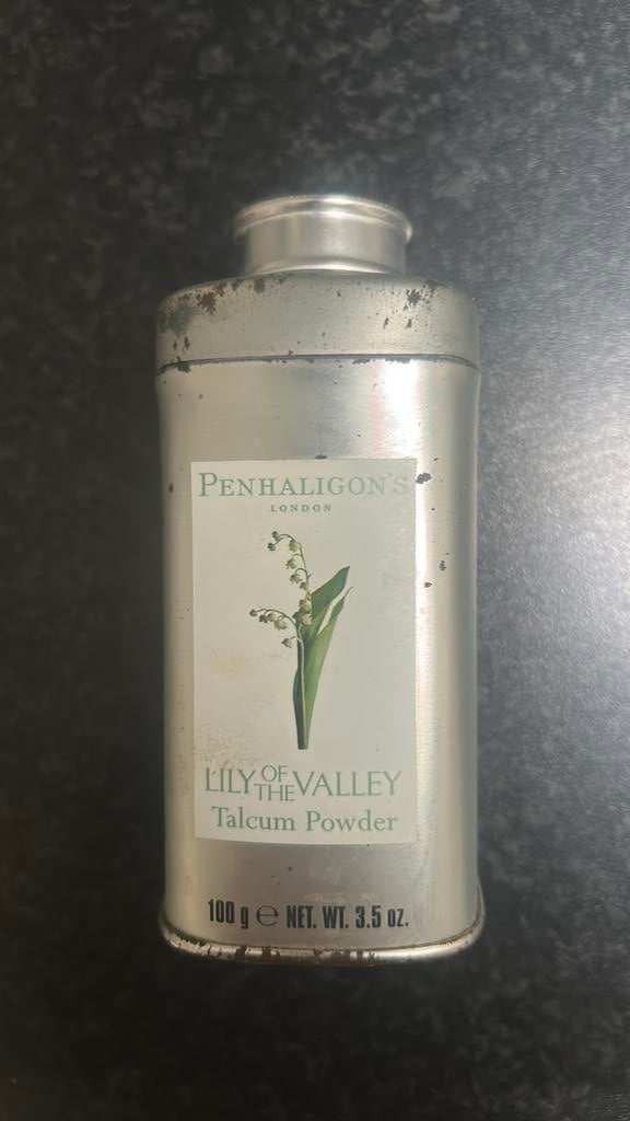 Penhaligon’s Talcum Powder, Verzamelen, Parfumverzamelingen, Ophalen, Gebruikt, Overige typen, Gevuld