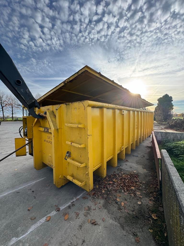 Klepcontainer 20m3, 230V, Handbediend, Bouwjaar 2020, Ophalen of Verzenden