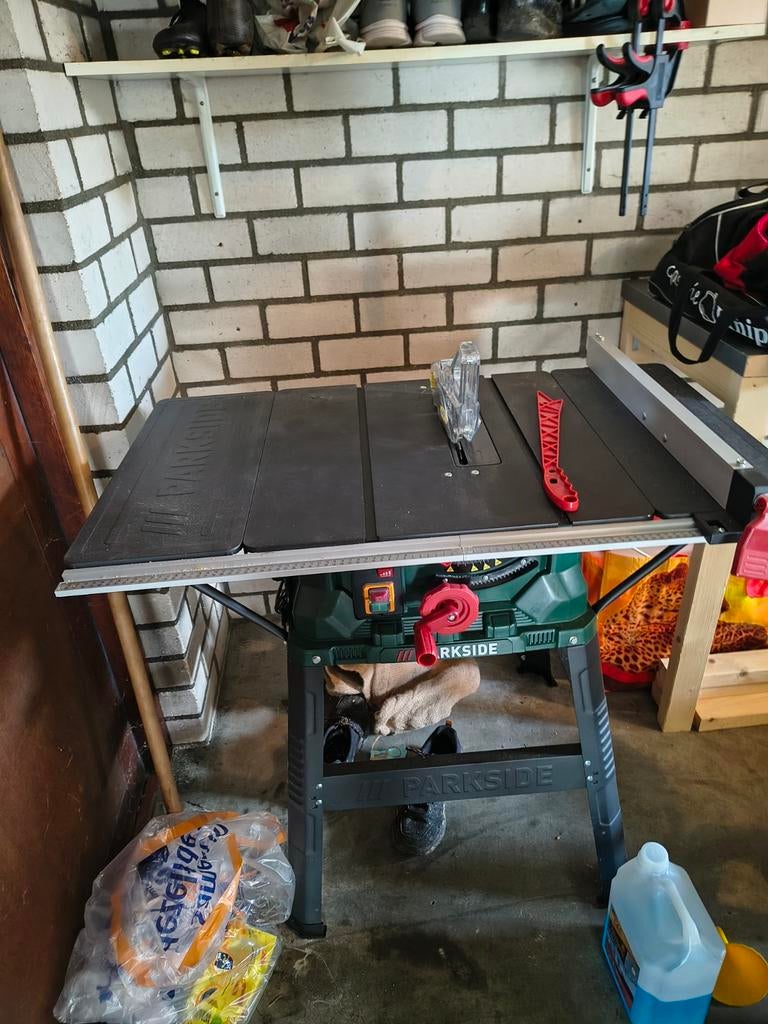 Parkside tafel cirkelzaag, Doe-het-zelf en Verbouw, Gereedschap | Zaagmachines, Ophalen of Verzenden