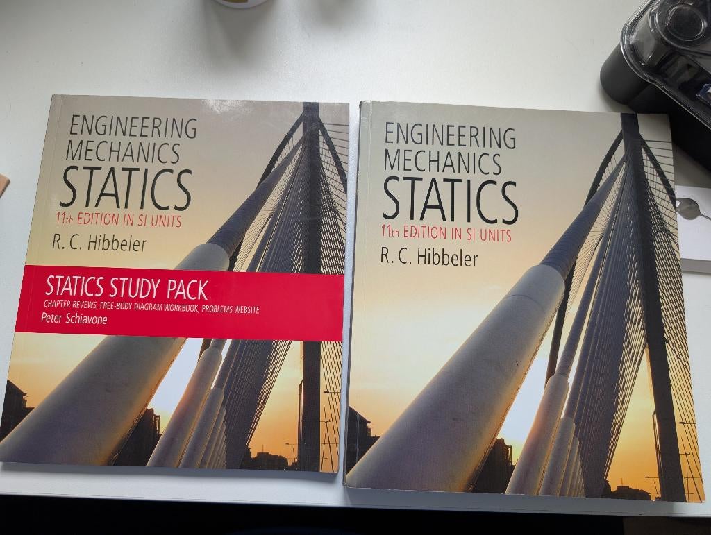 Engineering Mechanics Statics - Hibbeler, R.C. Hibbeler, Ophalen of Verzenden, Beta, WO
