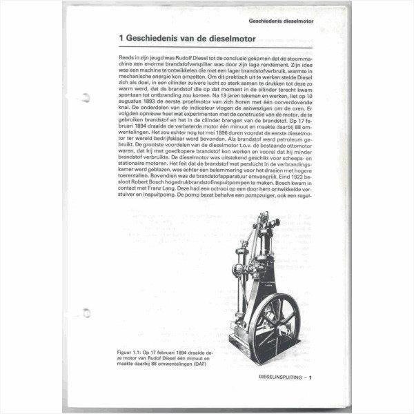 Dieselinspuiting Voor personenauto.s Vraagbaak losbladig jaa, Ophalen of Verzenden, Gelezen, Overige merken