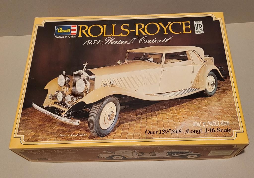 Revell 1/16 Rolls-Royce Phantom Continental, Hobby en Vrije tijd, Modelbouw | Auto's en Voertuigen, Auto, Revell, Groter dan 1:32