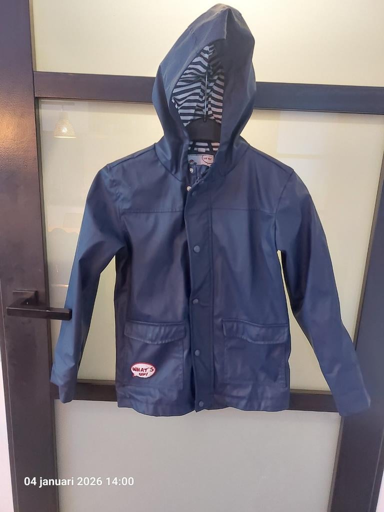 Licht gevoerde regenjas in maat 152, Kinderen en Baby's, Ophalen of Verzenden, Zo goed als nieuw, Jongen of Meisje