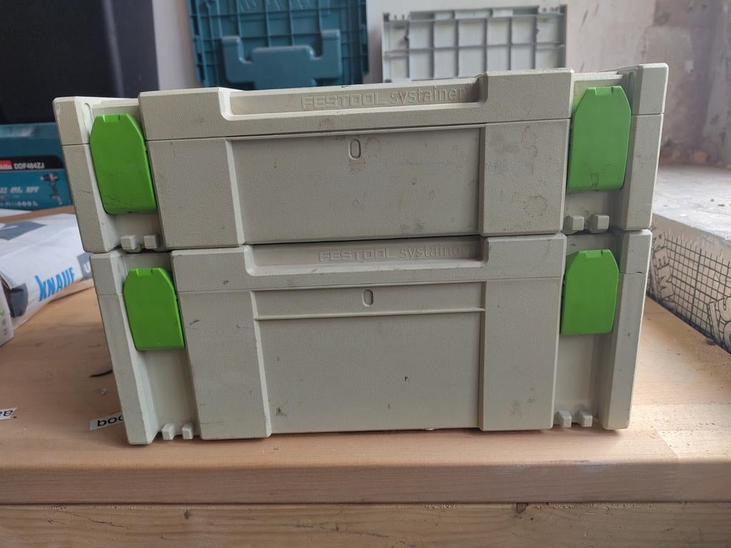 2 systainers festool, Ophalen