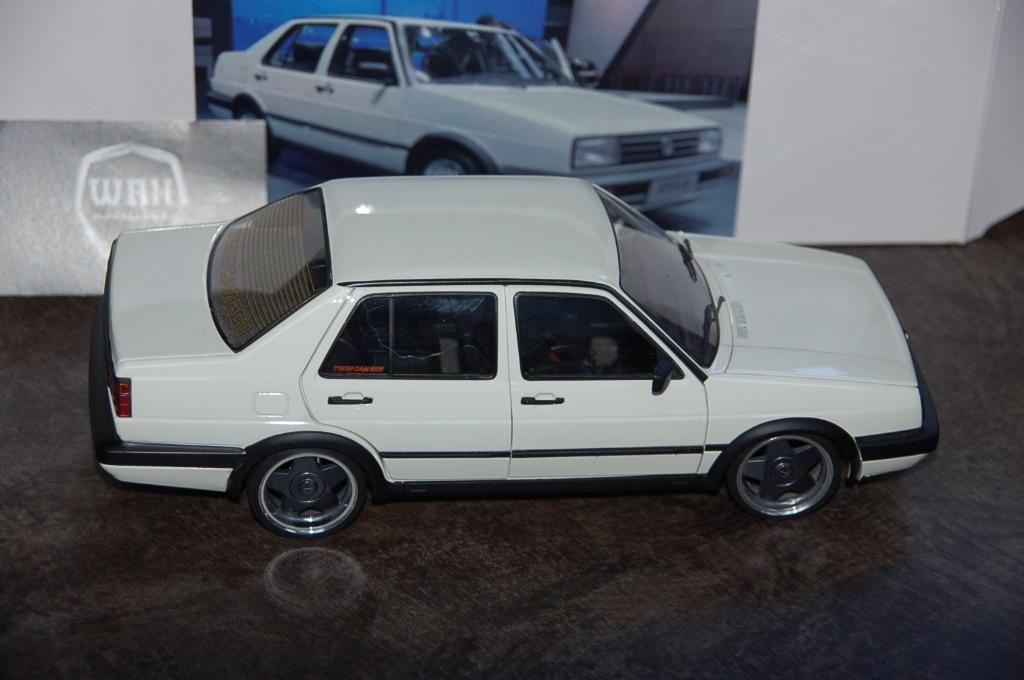 1:18 VOLKSWAGEN JETTA 2 GT white Mission model in box WRH, Hobby en Vrije tijd, Modelauto's | 1:18, Verzenden, Zo goed als nieuw