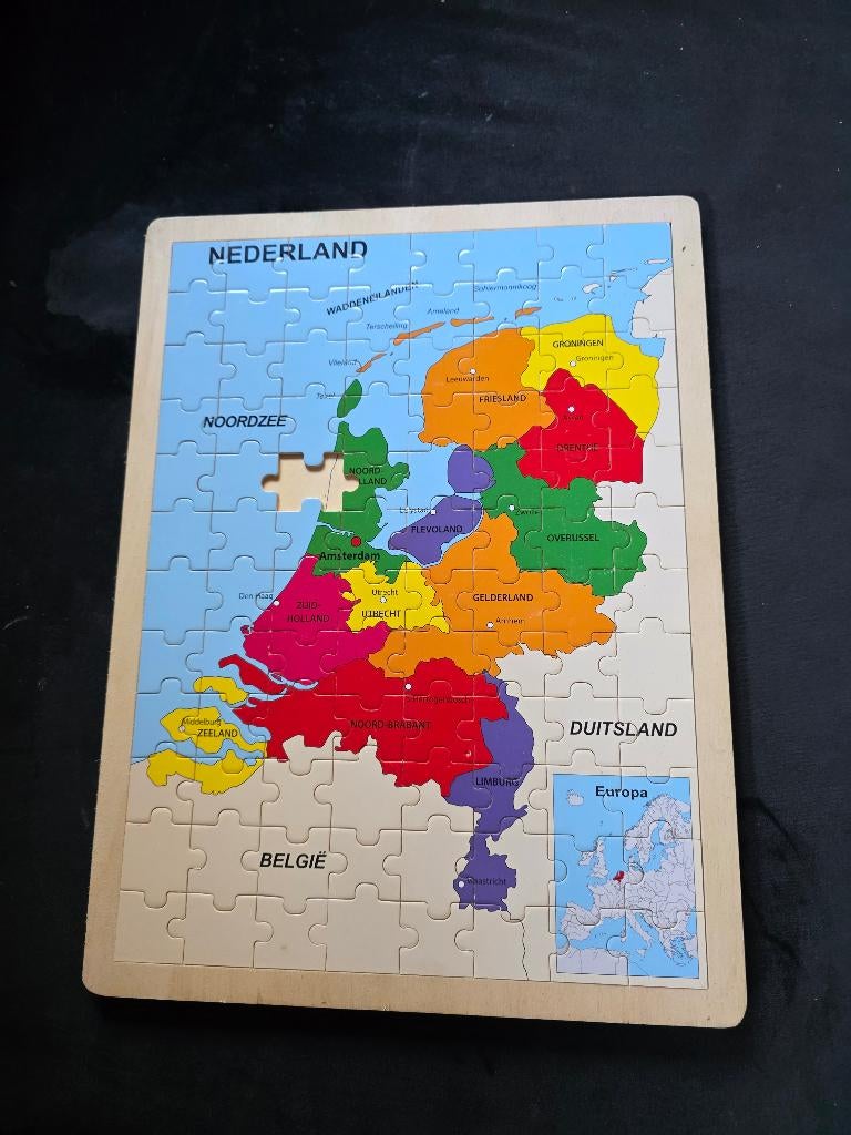 houten puzzels, Ophalen of Verzenden, Minder dan 10 stukjes, Gebruikt, 6 maanden tot 2 jaar