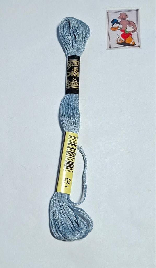 DMC mouline, blauw 932, Mulhouse, France, Ophalen of Verzenden, Borduurgaren of Zijde, DMC