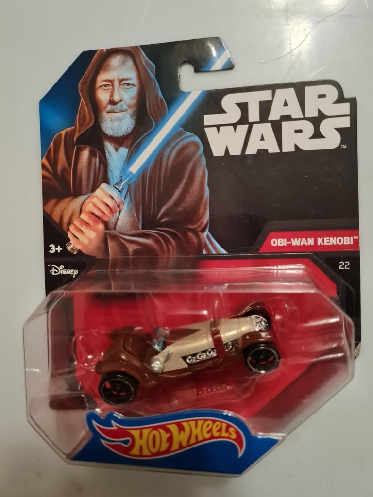 Nr.22 Obi - Wan Kenobi 1:64 Star Wars ( Hotwheels), Verzamelen, Star Wars, Ophalen of Verzenden, Nieuw, Overige typen
