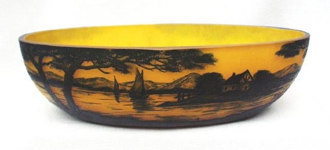 Art Nouveau Jardiniére cameoglas - Richard (Loetz)., Ophalen of Verzenden