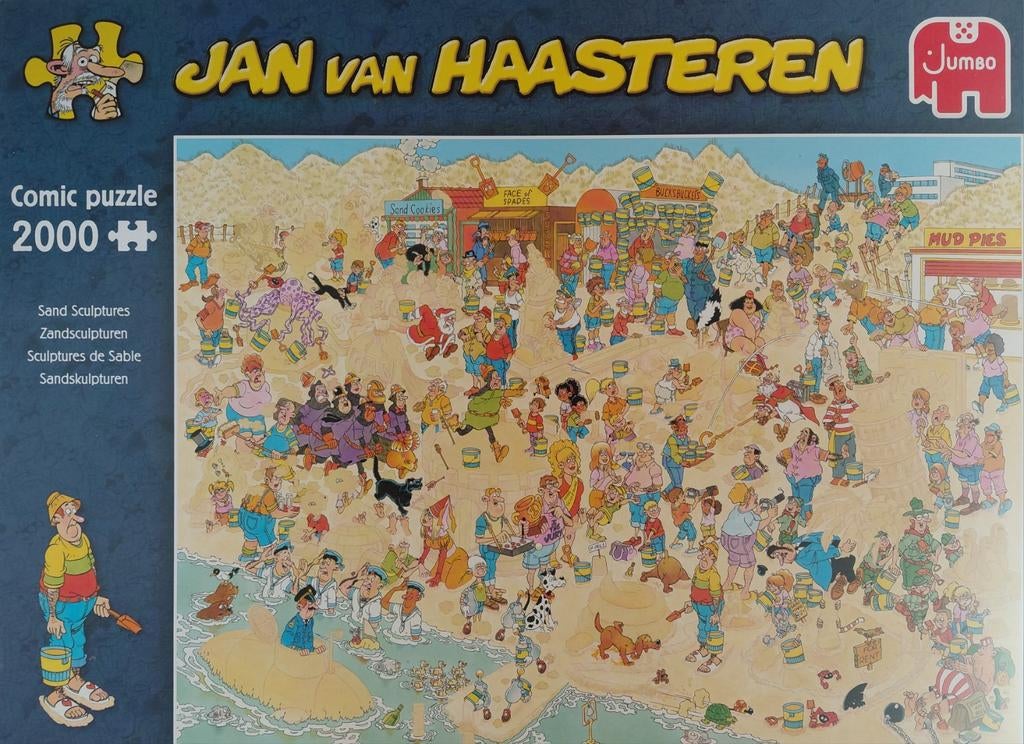 Jan van Haasteren, Hobby en Vrije tijd, Ophalen, Meer dan 1500 stukjes, Zo goed als nieuw