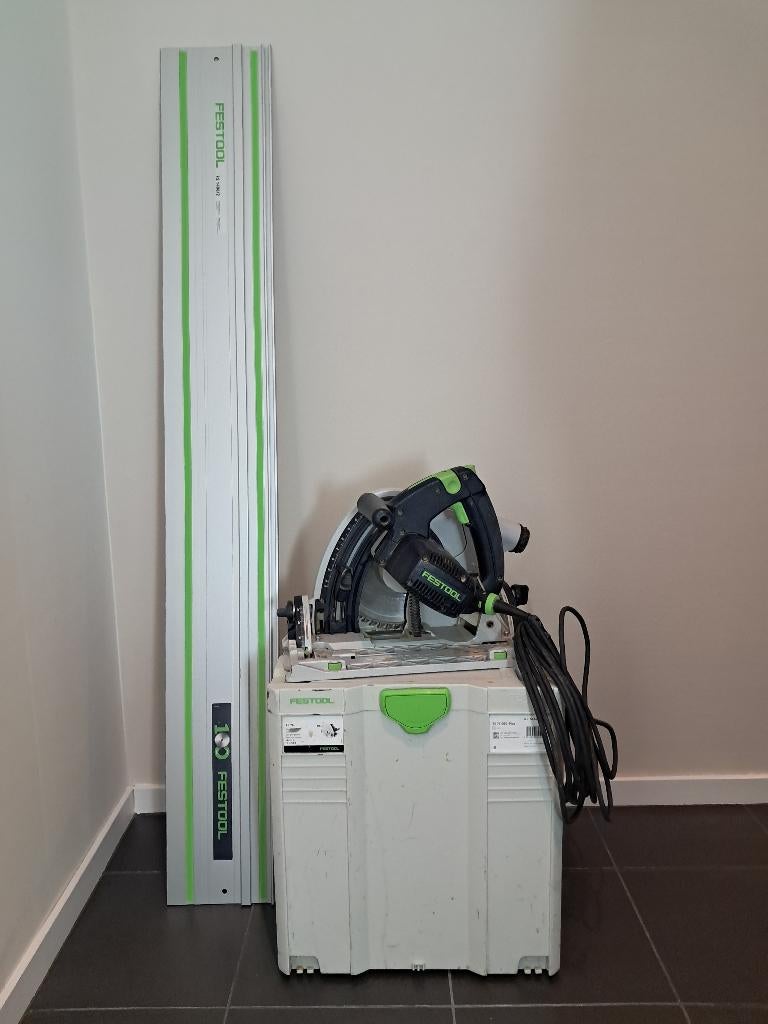 Festool ts75 Invalzaag, Invalzaag, Ophalen of Verzenden, Zo goed als nieuw, 30 tot 70 mm