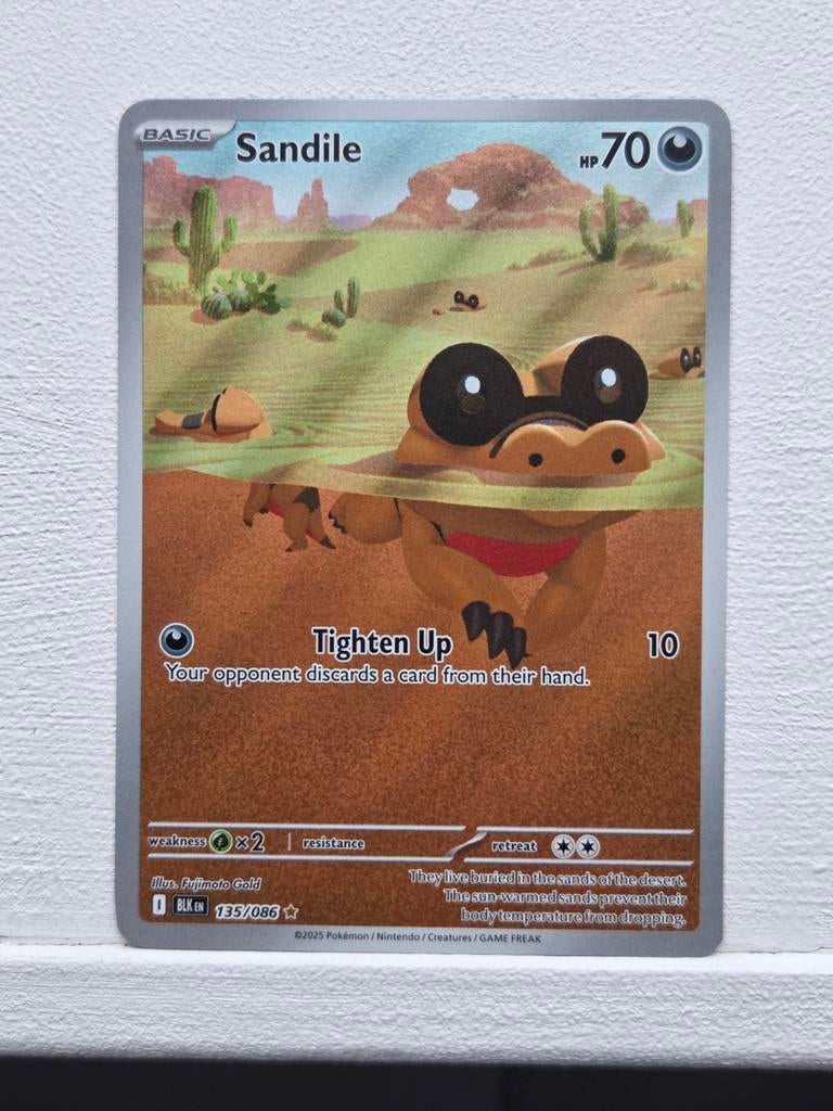 Sandile (BLK 135), Ophalen of Verzenden, Zo goed als nieuw, Losse kaart, Foil