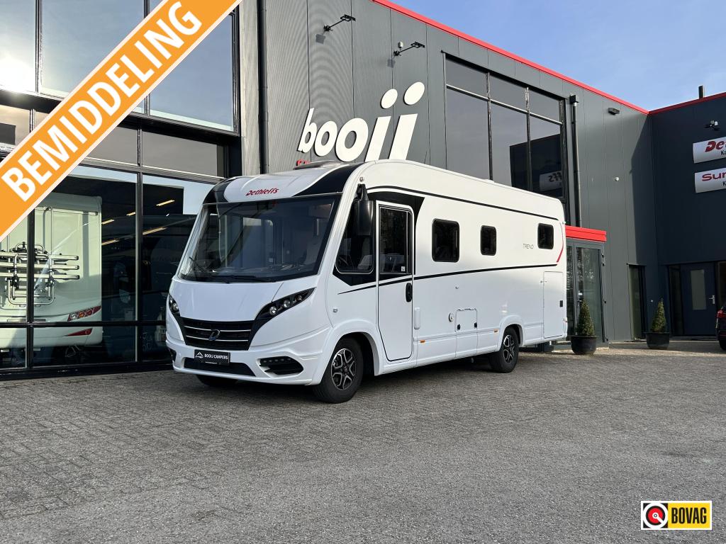 Dethleffs Trend I 7057 EB 180PK Automaat, Airbags, Fiat, Hagelvast dak, Dethleffs