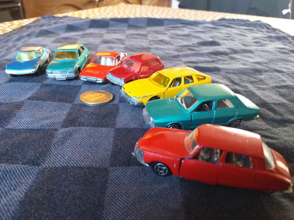 NOREV MINI JET AUTO'S 1:66 .7 STUKS ., Hobby en Vrije tijd, Modelauto's | 1:87, Ophalen of Verzenden, Auto