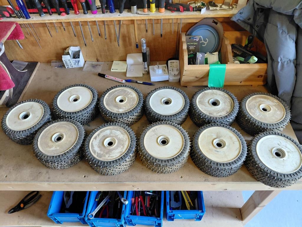 MCD / losi wielen., Ophalen of Verzenden, Gebruikt, Auto