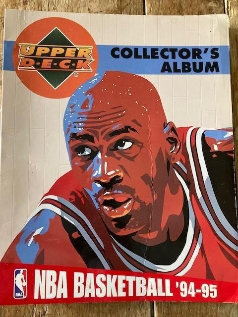 Basketball kaartjes verzameling Upper Deck & Fleer, Ophalen, Zo goed als nieuw, Overige sporten, Poster, Plaatje of Sticker