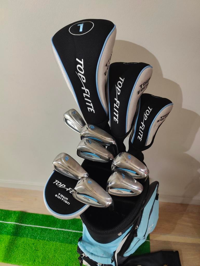 Complete MODERNE golfset met graphite shaft. Als NIEUW, Ophalen of Verzenden, Zo goed als nieuw, Set, Overige merken