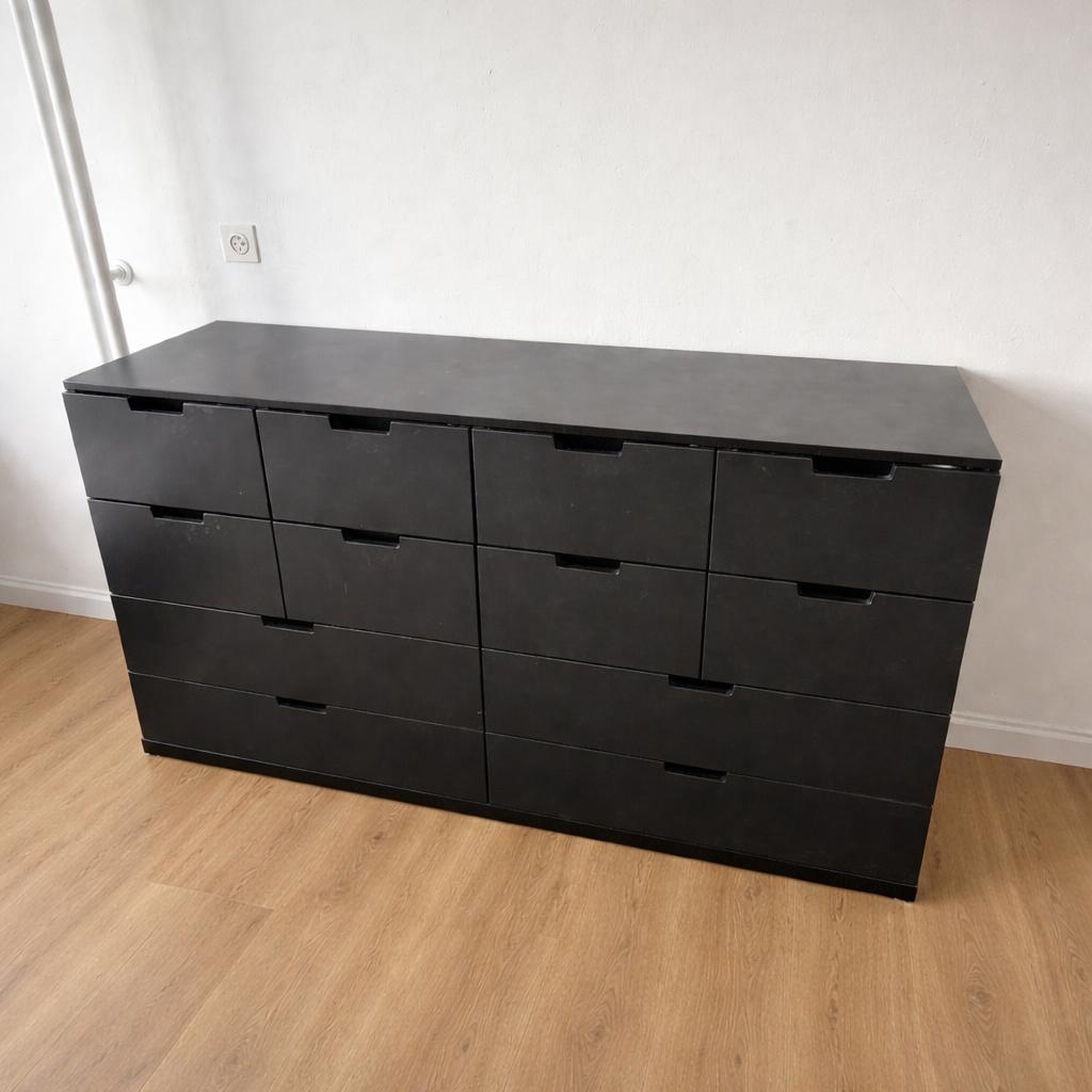 IKEA NORDLI ladekast met 12 laden, 5 laden of meer, 150 tot 200 cm, Ophalen of Verzenden, Zo goed als nieuw