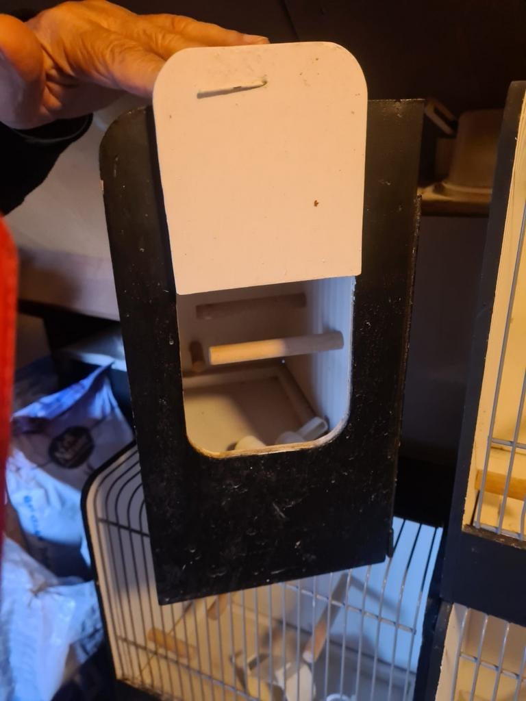 Vogel tentoonstelling kooien, Ophalen, Gebruikt