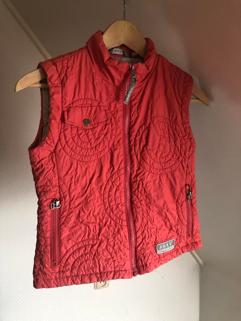 Anky ATC Bodywarmer Mt 128 134 Jasje Koraal Roze, Dieren en Toebehoren, Paarden en Pony's | Dekens en Dekjes, Ophalen of Verzenden