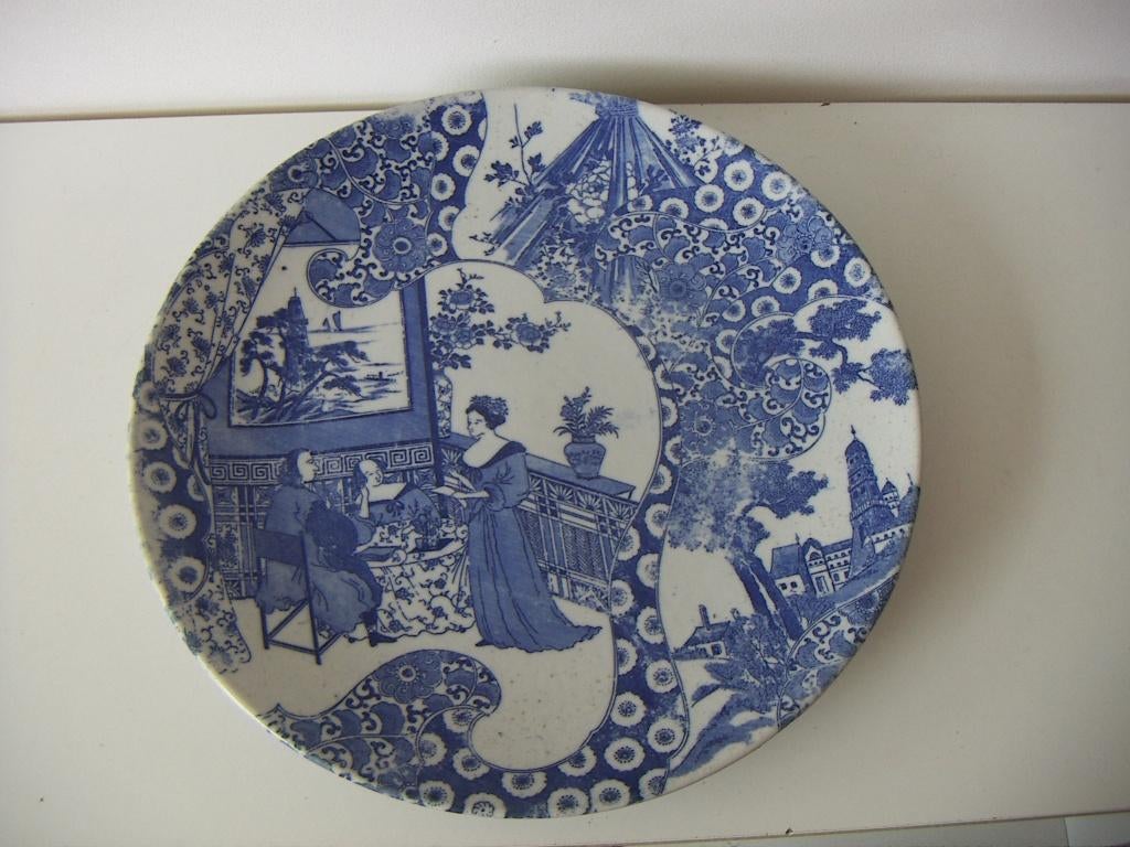 Japan imari porselein keramiek schaal jr.1900-1910., Ophalen of Verzenden