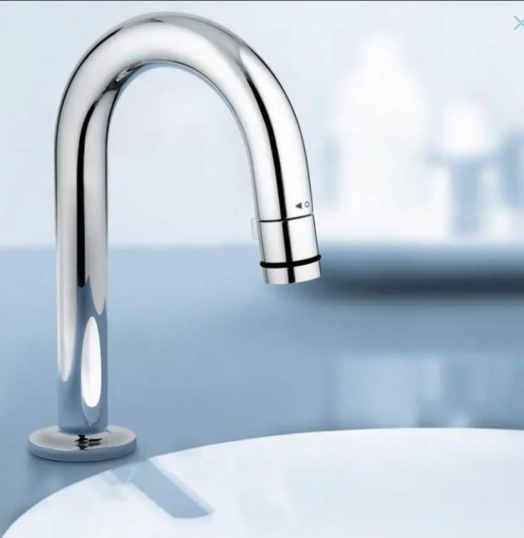 GROHE Universal toiletkraan met hoge C uitloop chroom, Ophalen of Verzenden, Zo goed als nieuw, Chroom, Kraan