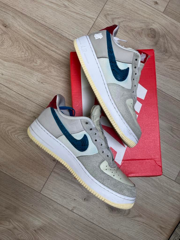 Nike Air Force 1 x Undefeated 5 On It, Kleding | Heren, Schoenen, Overige kleuren, Ophalen of Verzenden, Sneakers of Gympen, Gedragen