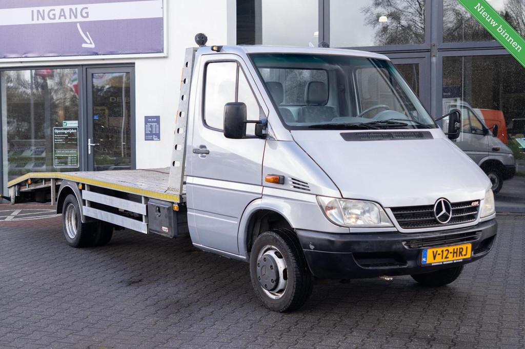 Mercedes Sprinter bestel 313 CDI 2.2 402|Oprijwagen|Autotran, Auto's, Bestelauto's, Stof, Gebruikt, Zwart, 4 cilinders