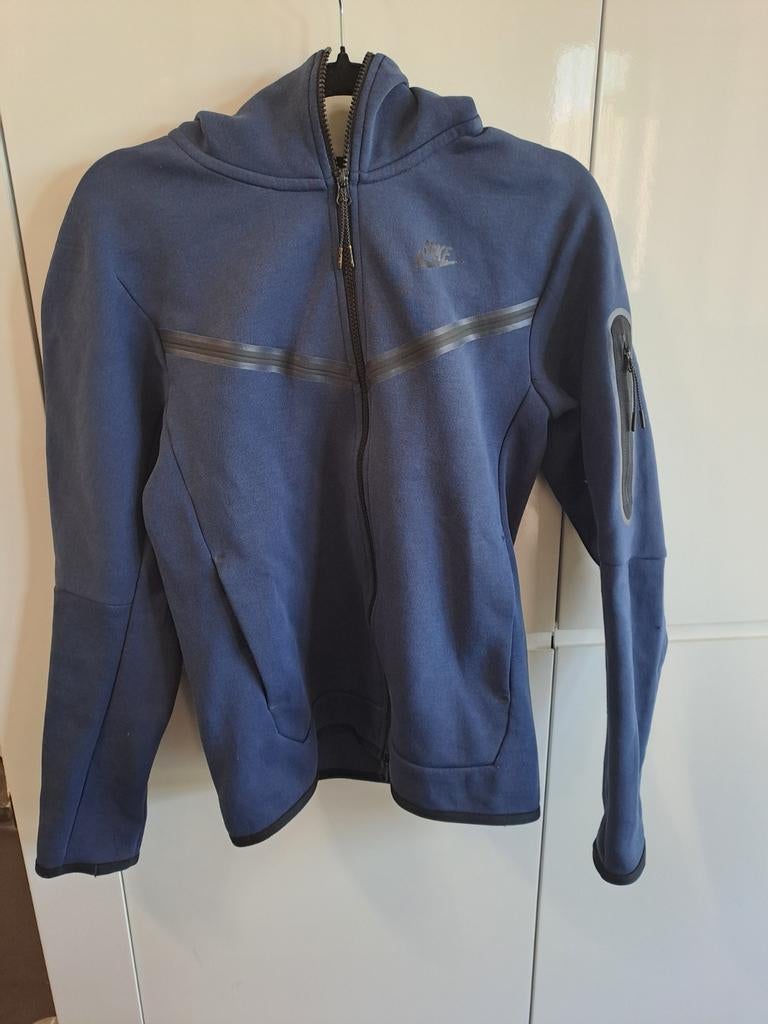 Nike Tech Fleece trainingspak - Maat XS, Blauw, Nike, Ophalen of Verzenden, Gedragen