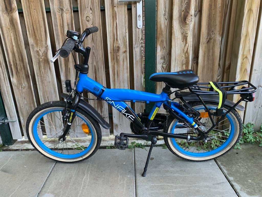 18 inch Loekie (Batavus) Snake jongens/kinderfiets, Fietsen en Brommers, Fietsen | Jongens, Ophalen, Zo goed als nieuw, 18 inch