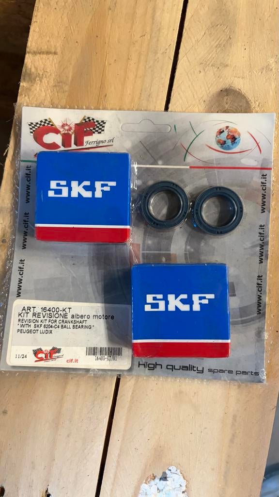 Peugeot SKF & NTN Lagers - Krukas Revisie Kit Ludix, Ophalen of Verzenden, Nieuw, Overige typen, Peugeot