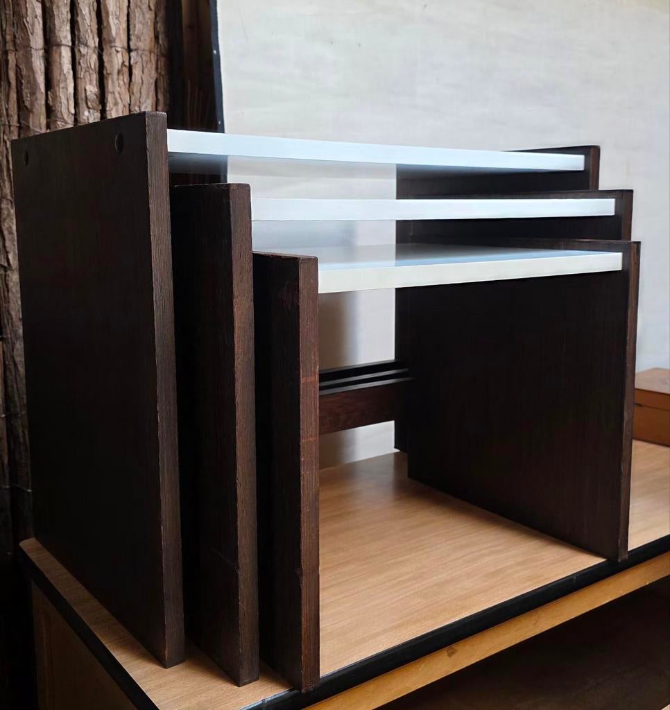 vintage miniset/retro nestling/retro bijzettafeltjes, Ophalen, Huis en Inrichting