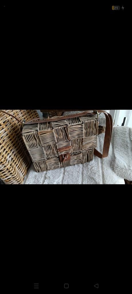 Rattan Riviera Maison tas, Ophalen of Verzenden