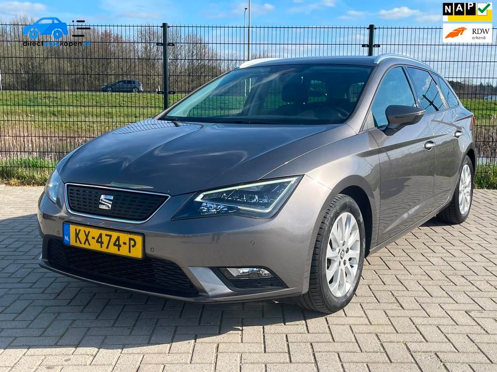 Seat Leon ST 1.0 EcoTSI Style Connect | NAVI | Camera | Trek, Voorwielaandrijving, Stof, Gebruikt, Leon