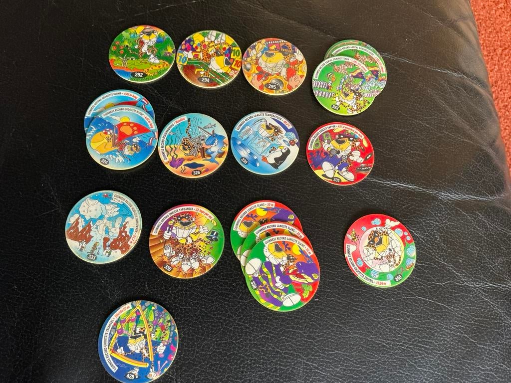 24 Game Flippo,s 🌼 zie de info voor nummers, Verzamelen, Flippo's, Ophalen of Verzenden, Losse flippo's