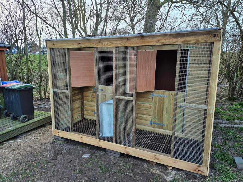 Duivenhok 'special" 3x3 Incl. Ren, Ophalen of Verzenden, Kippenhok of Kippenren