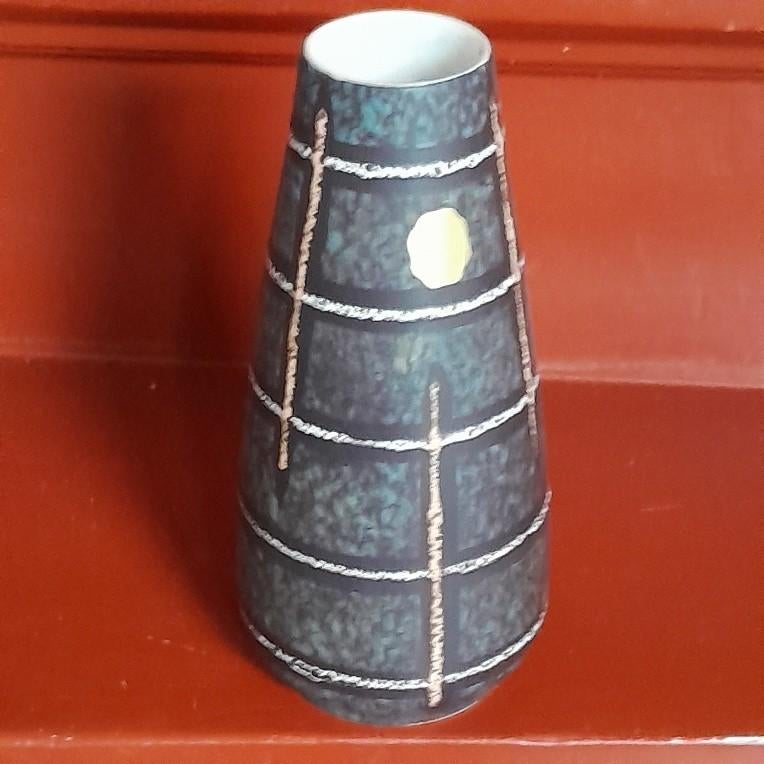 Vaas Eckhardt Keramik, Gebruikt, Overige kleuren, Aardewerk of Porselein, Ophalen of Verzenden