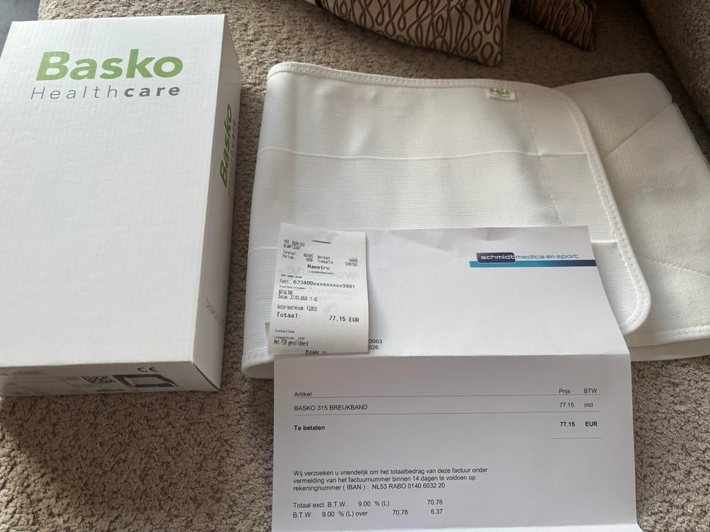 Nieuwe buikband, Diversen, Braces, Nieuw, Ophalen of Verzenden